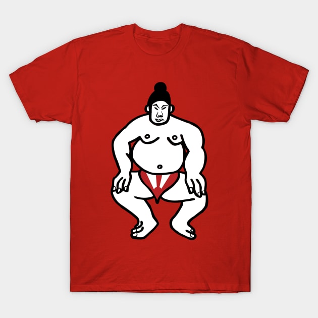 Sumo Wrestler T-Shirt by Predator